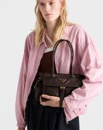 Medium Prada Explore nappa leather tote bag - Image 2